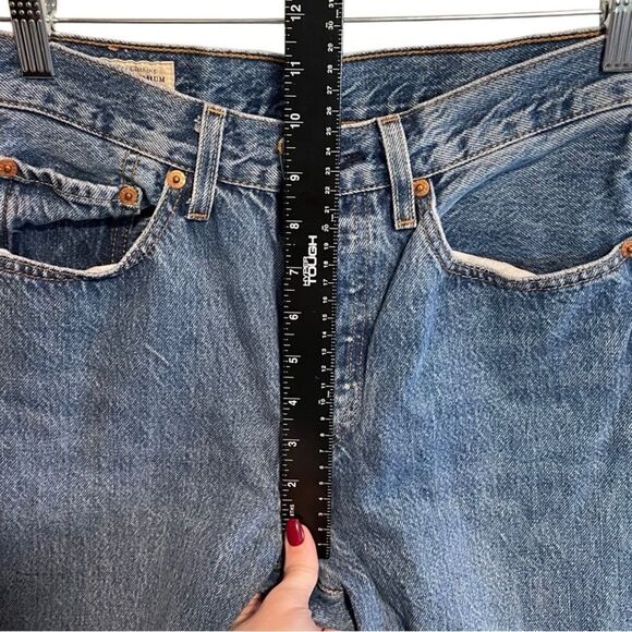 Levi’s Premium- Women’s Boyfriend Patchwork Jeans Button Fly, Size 26 / 30 - Picture 10 of 13